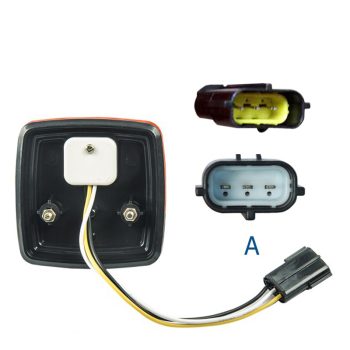 Powerful-engineering Vehicle Tail Light LED Forklift Light 12V24V Rear Tail Light SD-2040