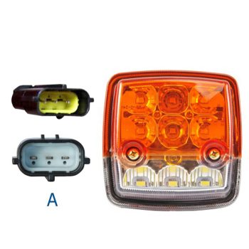 Powerful-engineering Vehicle Tail Light LED Forklift Light 12V24V Rear Tail Light SD-2040