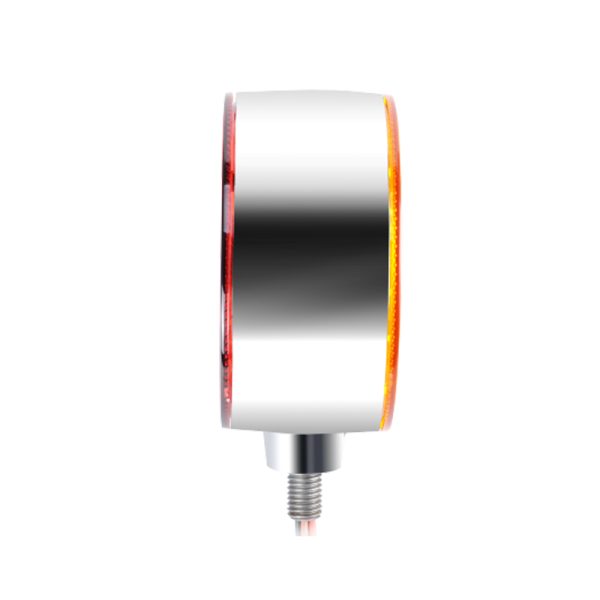 Powerful-double-sided Round Light American Truck LED Rear Tail Light Car Light 42 Lamp Beads Red and Yellow Double-sided Light SD-2055 - Image 3