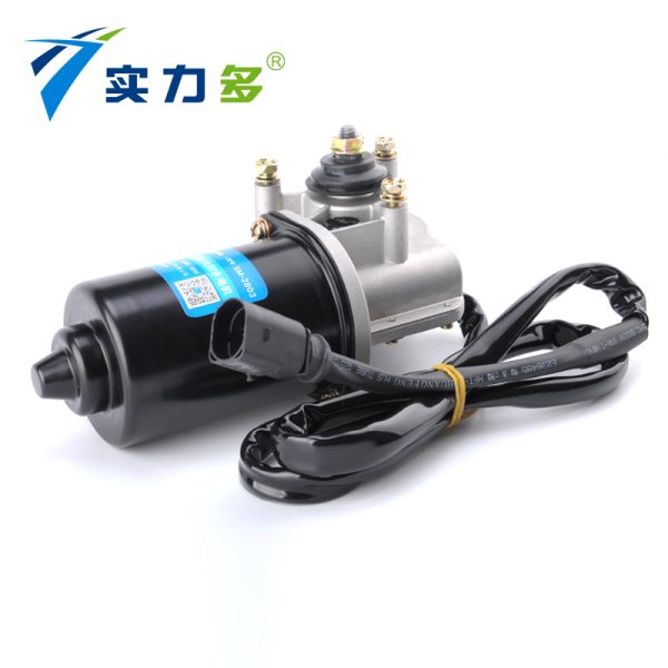 Powerful—Old J6 wiper motor long line SM-2803 80W24V left-hand positive control is suitable for Jiefang old J6 wide-body/narrow-body models - Image 3
