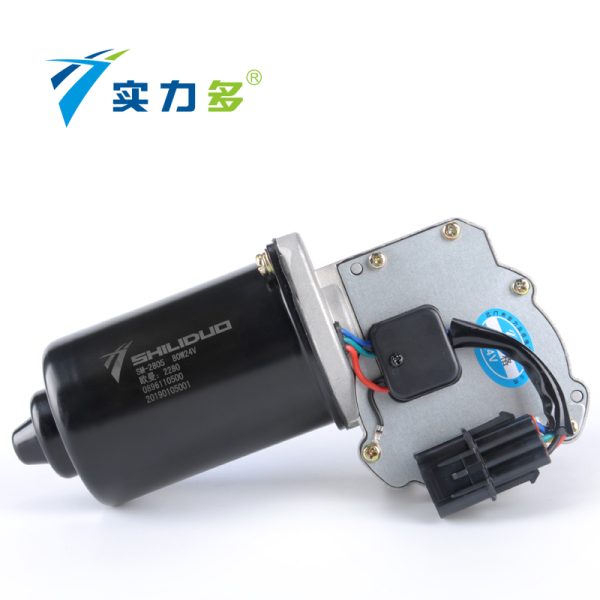 Multi-strength-Auman heavy truck 5 series wiper motor SM-2805 80W 24V left to negative control for Auman 5 series models - Image 5