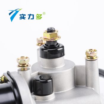 Powerful—Steyr King wiper motor SM-2807 80W 24V left-facing forward control is suitable for Steyr King/Shaanxi Auto Aolong/Howo 07 models