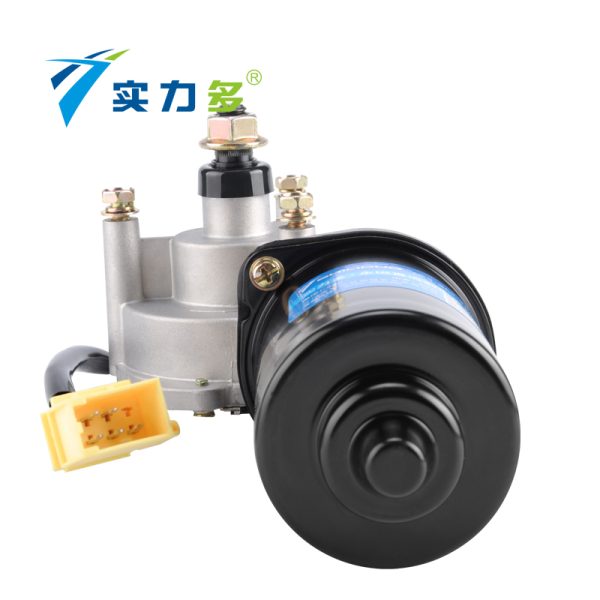 Powerful—Howo 08 wiper motor SM-2809 80W 24V left-facing positive control applies to Howo 08 models - Image 4