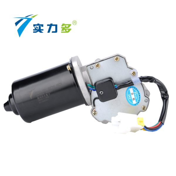 Multi-strength-Jirui United heavy truck wiper motor SM-2814 80W 24V left-hand positive control for Jirui United heavy truck - Image 4