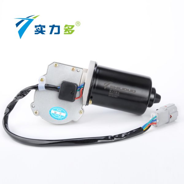 Multi-strength-Tyrannosaurus big head Tyrannosaurus third generation wiper motor SM-2822 80W 24V right negative control for Tyrannosaurus M507 models - Image 4