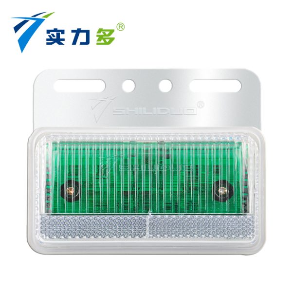 Powerful-truck Side Light with Illuminated Ground Highlight Waterproof Trailer Car Waist Light Side Light Multifunctional LED Car Side Light SD-4010A - Image 7