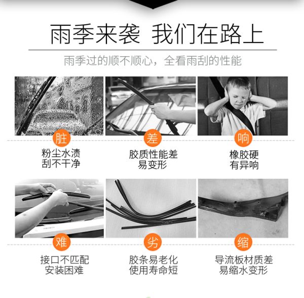 Powerful-U-shaped Boneless Universal Wiper SW-42 - Image 4
