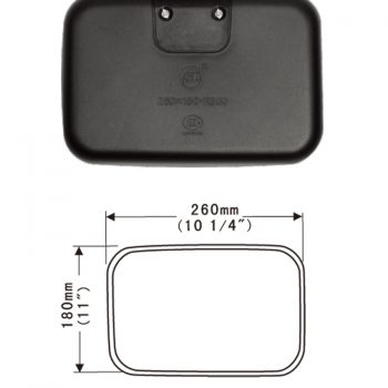 Hongli Rearview Mirror – New Auman ETX Door Mirror Rearview Mirror Rear View Mirror SL-635