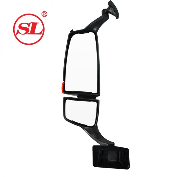 Hongli Rearview Mirror - Applicable to the rearview mirror of Sinotruk Howo A7 Beiben heavy-duty truck Delong M3000 Hongyan Jieka Dayun automobile rear-view mirror - Image 4