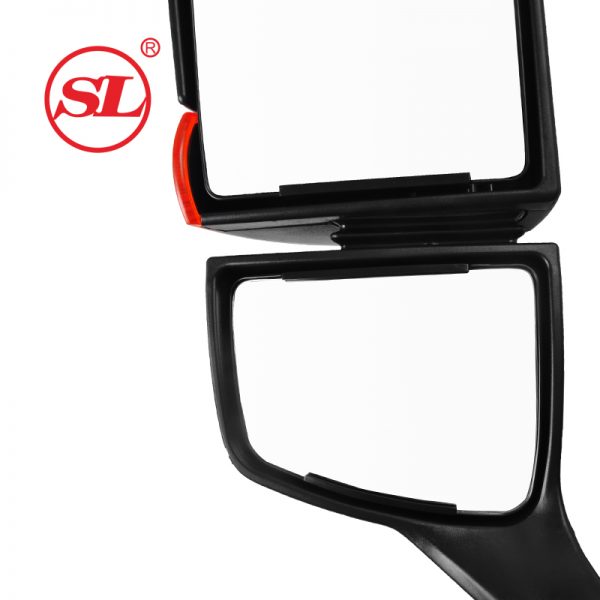 Hongli Rearview Mirror - Applicable to the rearview mirror of Sinotruk Howo A7 Beiben heavy-duty truck Delong M3000 Hongyan Jieka Dayun automobile rear-view mirror - Image 6