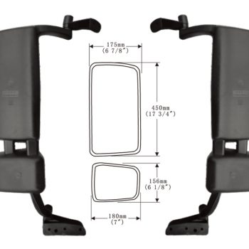 Hongli rearview mirror-suitable for SINOTRUK HOWO three-hole rearview mirror or two-hole rearview mirror SL-615
