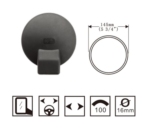 Hongli Rearview Mirror - Suitable for 09 Dongfeng Xiaobawang Car Rearview Mirror SL-653 - Image 2