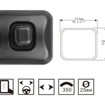 Hongli Rearview Mirror – Suitable for Valin Heavy Truck Jiefang Sailong Automobile Rearview Mirror SL-620