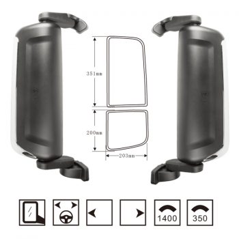 Hongli Rearview Mirror——Suitable for Singall Faguo 5 car rearview mirror mirror SL-686