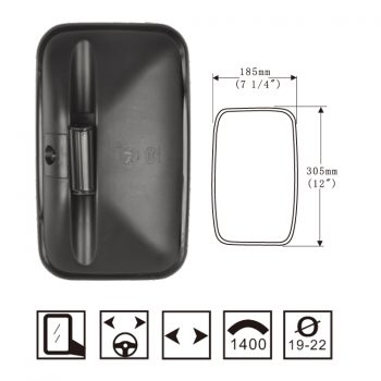 Hongli Rearview Mirror – suitable for Dongfeng Caput, Yuejin Light Rruck Rearview Mirror SL-679