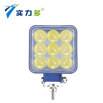 Strength-4 inch square spotlight 9 bead reflector 9 bead lens high power LED spotlight SD-3410, SD3415