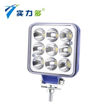 Strength-4 inch square spotlight 9 bead reflector 9 bead lens high power LED spotlight SD-3410, SD3415