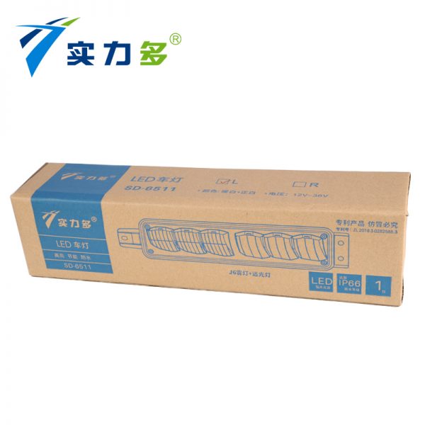 More strength-FAW truck Jiefang J6 front fog lights headlights fog lights high beam aluminum metal bottom shell car lights super bright SD-6511 - Image 6