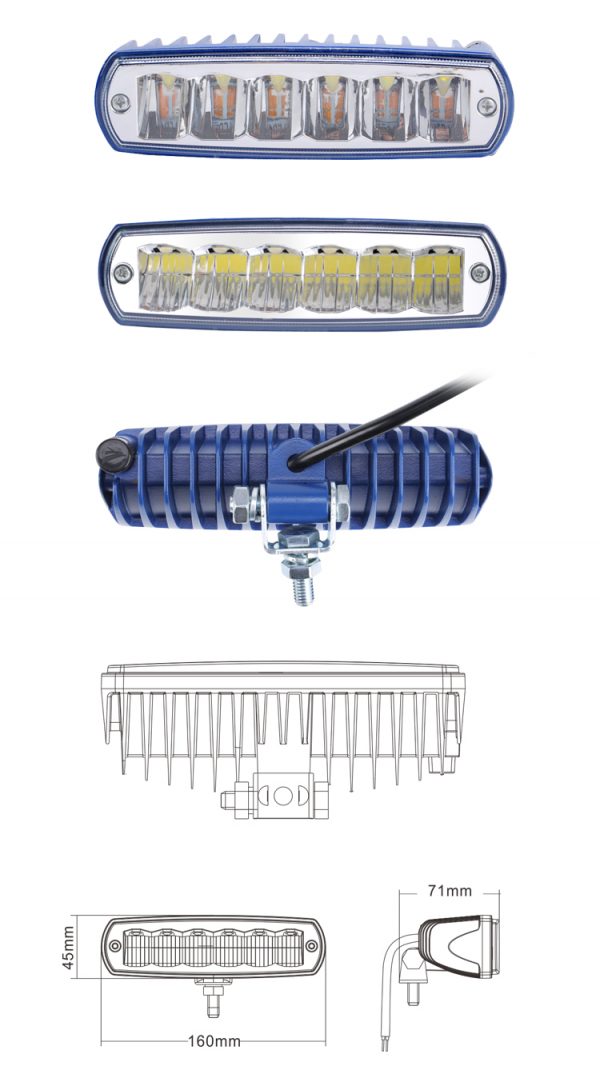 More Strength Wide Voltage 12-36V High Power Fog Light SD-3330, SD-3335 - Image 7